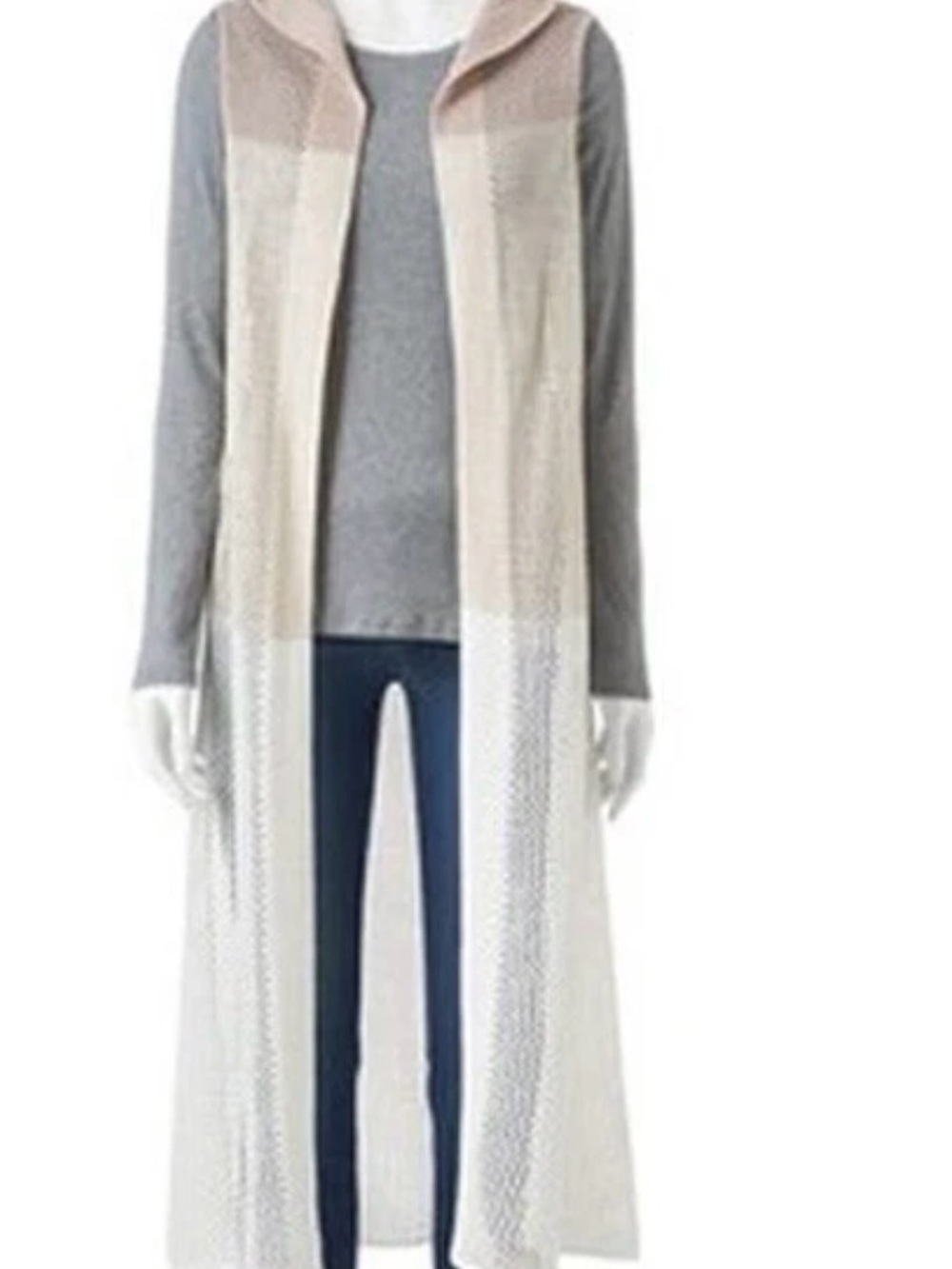 Sonoma hooded Duster/Vest - one size